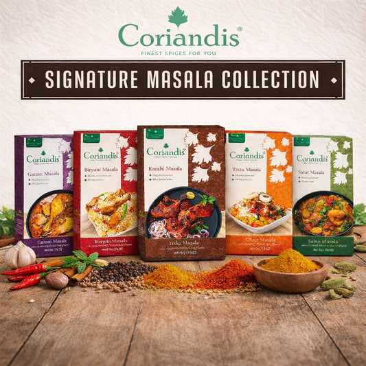 Coriandis Signature Masala Bundle Pack – 6 Premium Spice Packs