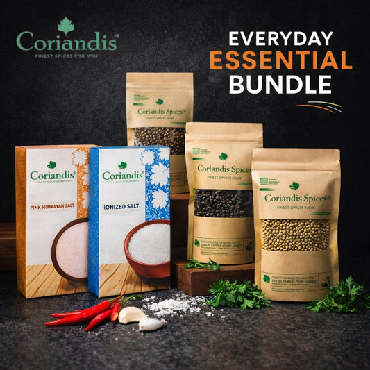 Coriandis Everyday Essential Spice Bundle – 6 Kitchen Essentials